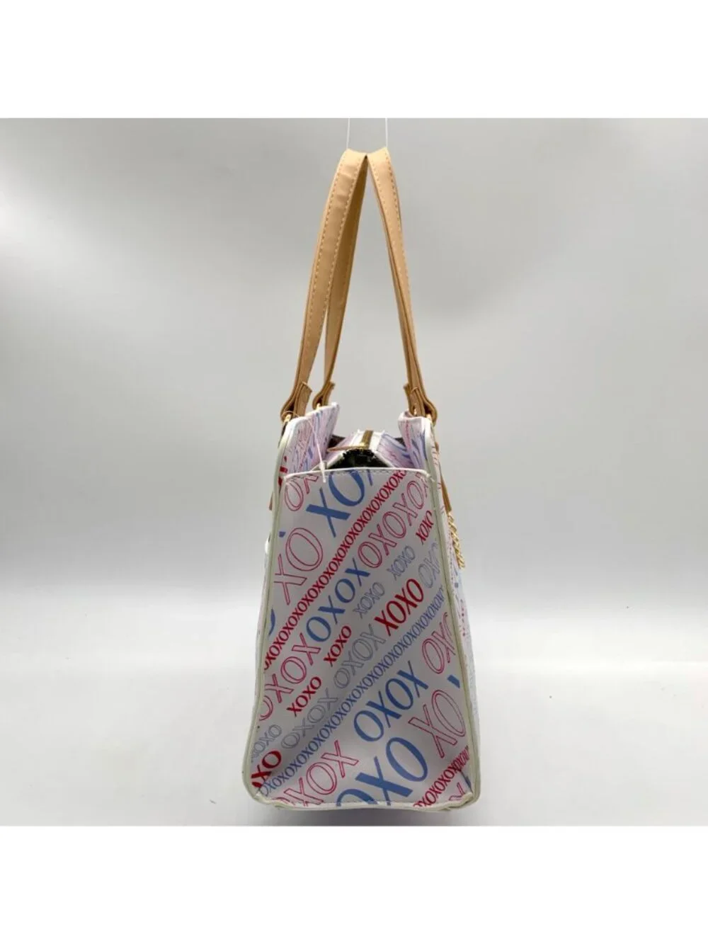 Xoxo White Satchel Bag